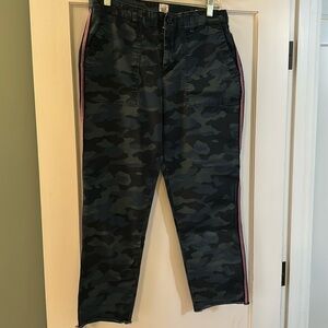 Gap Blue Camo Girlfriend Khaki